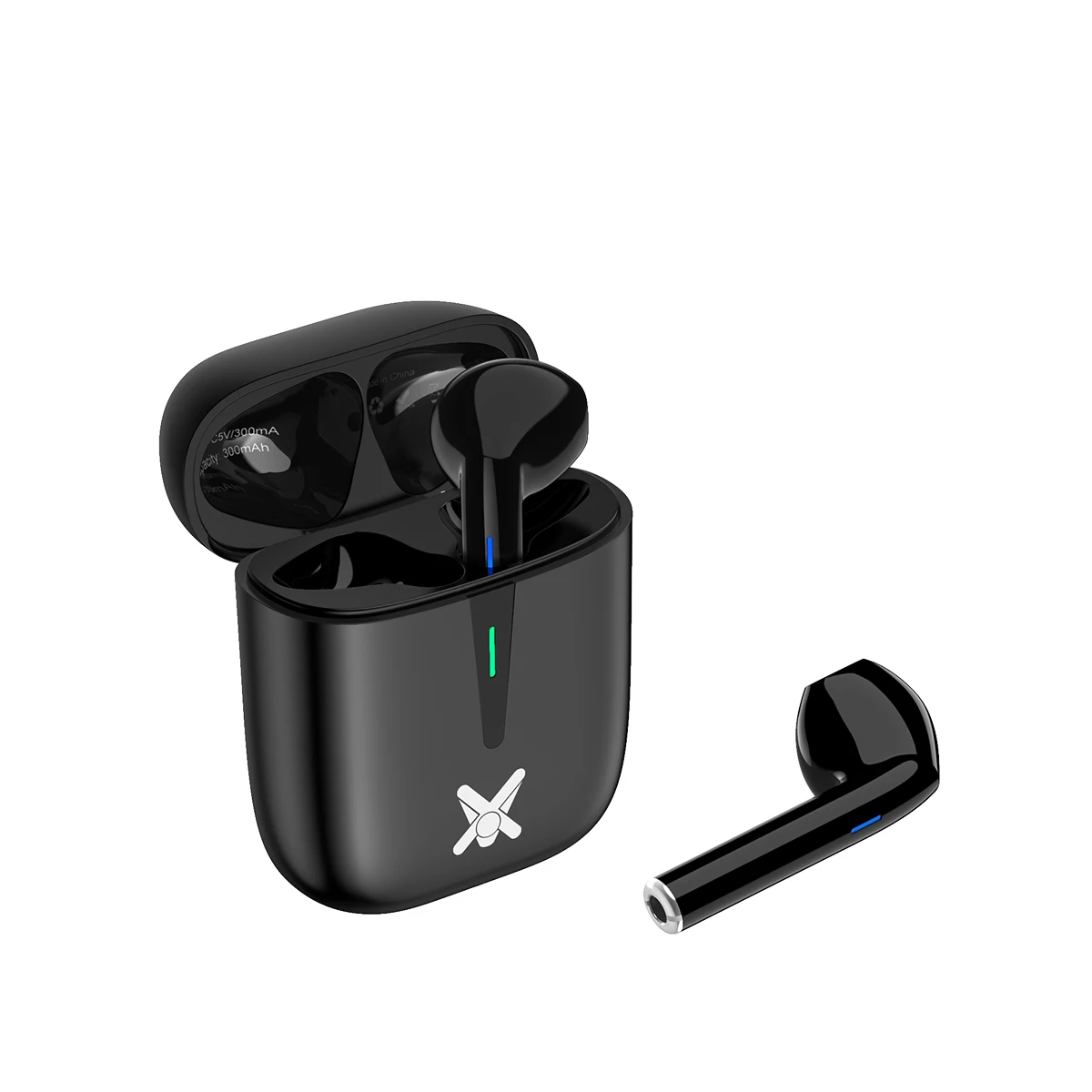 

In-ear Waterproof Portable Earphone Digital Wireless Earbuds With Charging Cases For 300 hours Battery Life Gaming Headsets, Black & white & pink