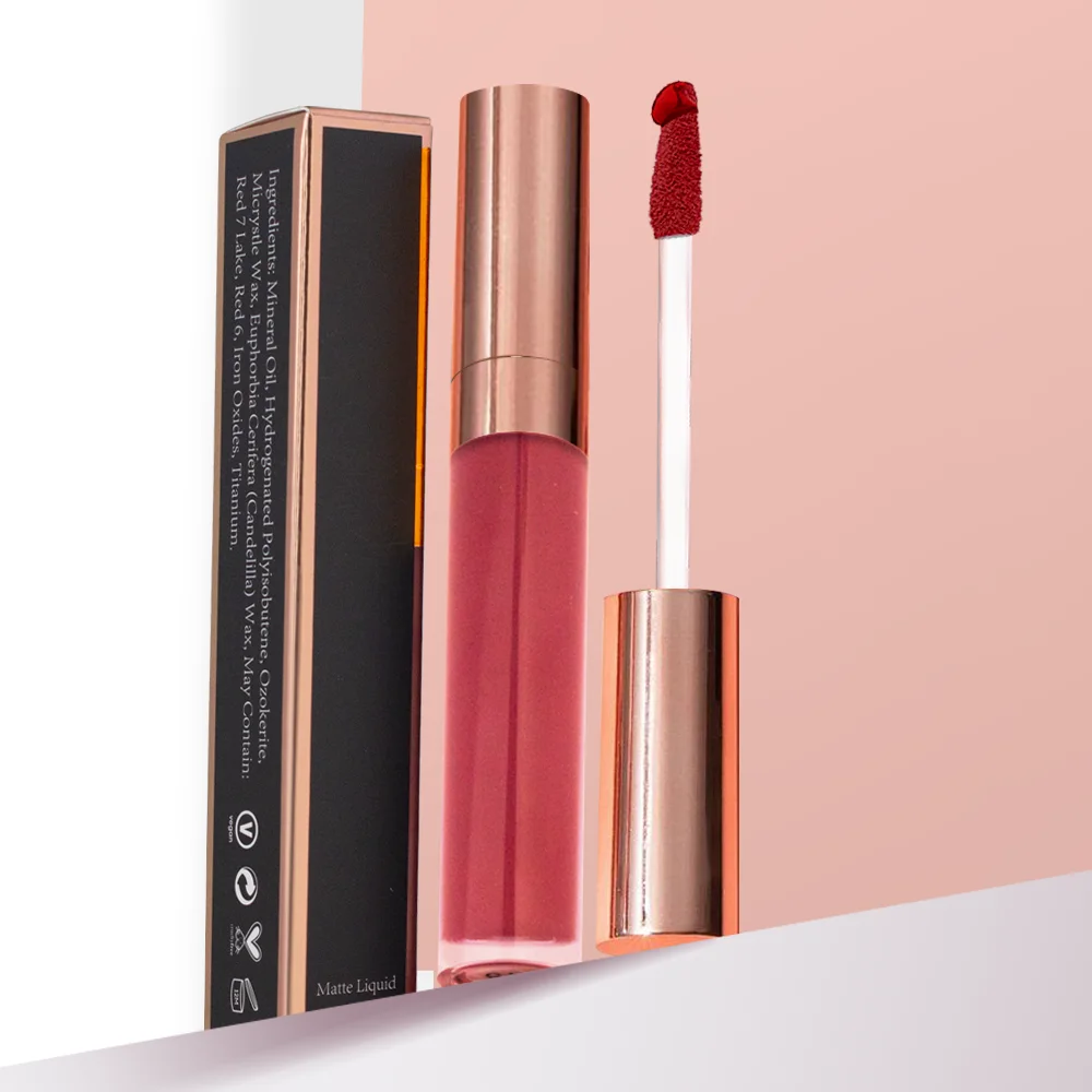 

Matte Liquid Lipstick Set Waterproof Lip Makeup for Girls Women Multi Colors Lip Gloss Kit Moisturizing Long Lasting Lipsticks