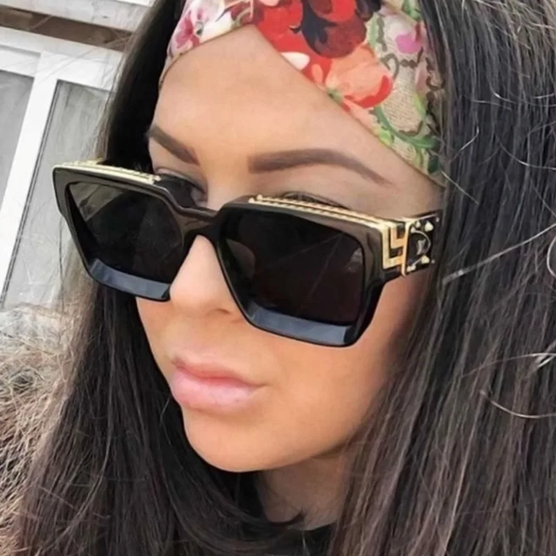 

YTS MF1688 wholesale fashion brand name fashion square shaped sun glasses men oversized sunglasses sun glasses 2021