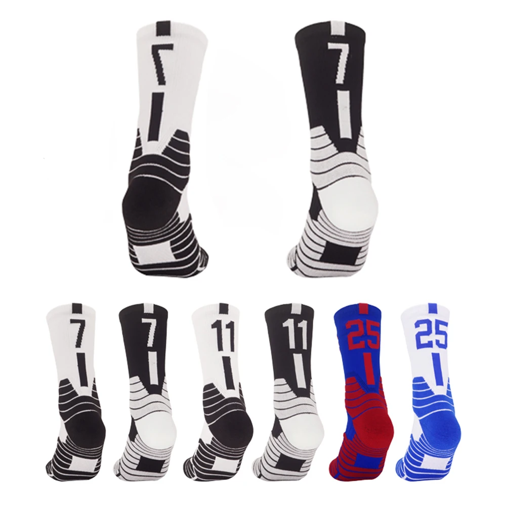 

Outdoor sport in bulk men top quality elite team custom basketball socks for adults