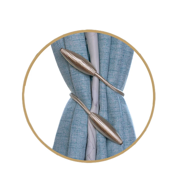 

R&C Nordic Metallic Curtain Curtain Tieback, Gnome Decorative Curtain Buckle, Brass Decorative Curtain Holdback/, Customized