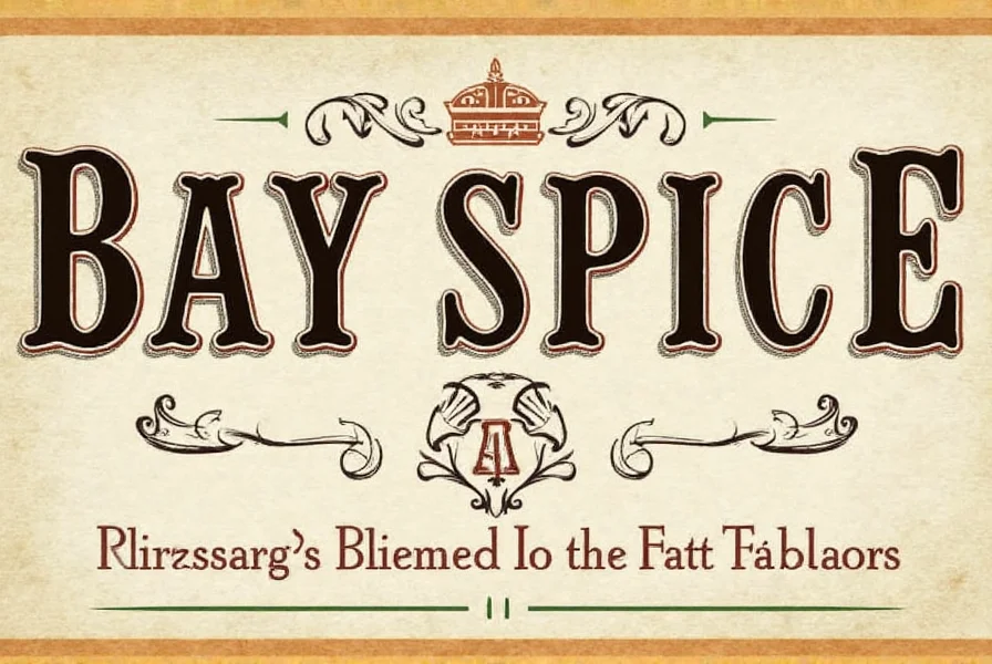 Bay spice in curry