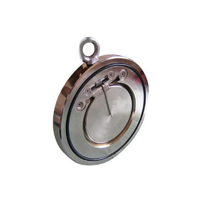 PN10/PN16 Stainless Steel Single one way Wafer Type swing Disc Check Valve