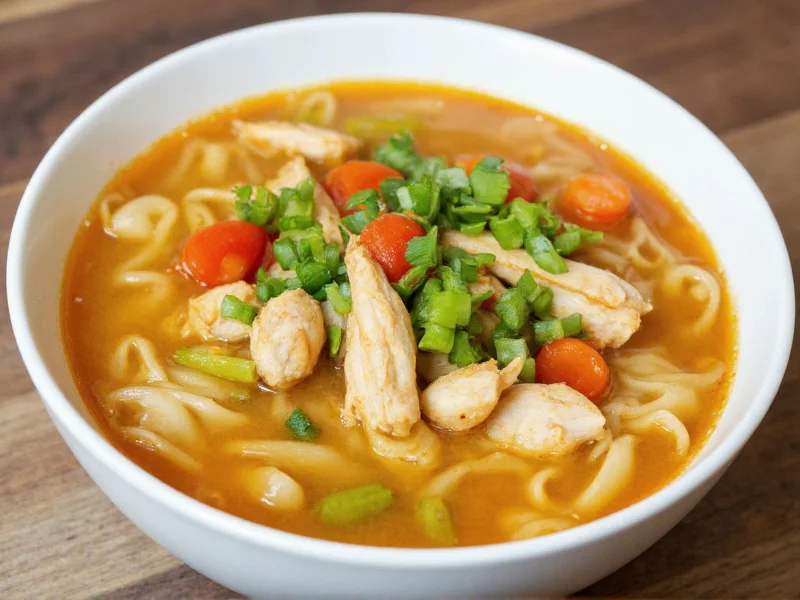 Chicken Noodle Vegetable Soup: Recipe & Health Benefits