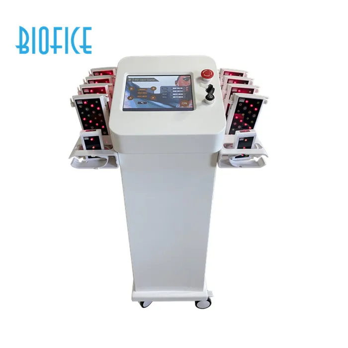 

best professional 12 paddles 528 diodes lipo laser machine lipo slimming treatment, White