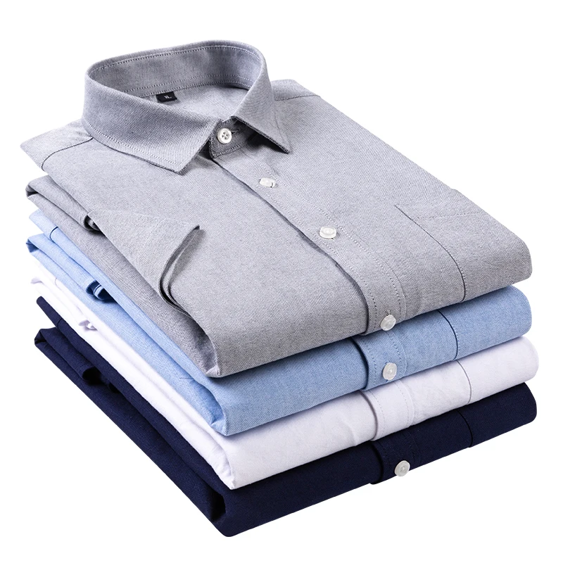 

Men's Dress Shirt Short Sleeve Solid Colors, Shirts Wholesale Casual Mens Dress Shirt, Wholesale Egyptian Cotton Shirts, Gray, light blue, white, dark blue