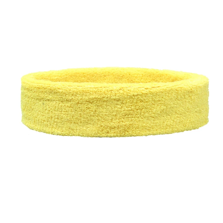 

Colorful Cotton Terry sweat Head Band for sports TD-1065, Red, white, blue, green, green, yellow, purple, black, orange