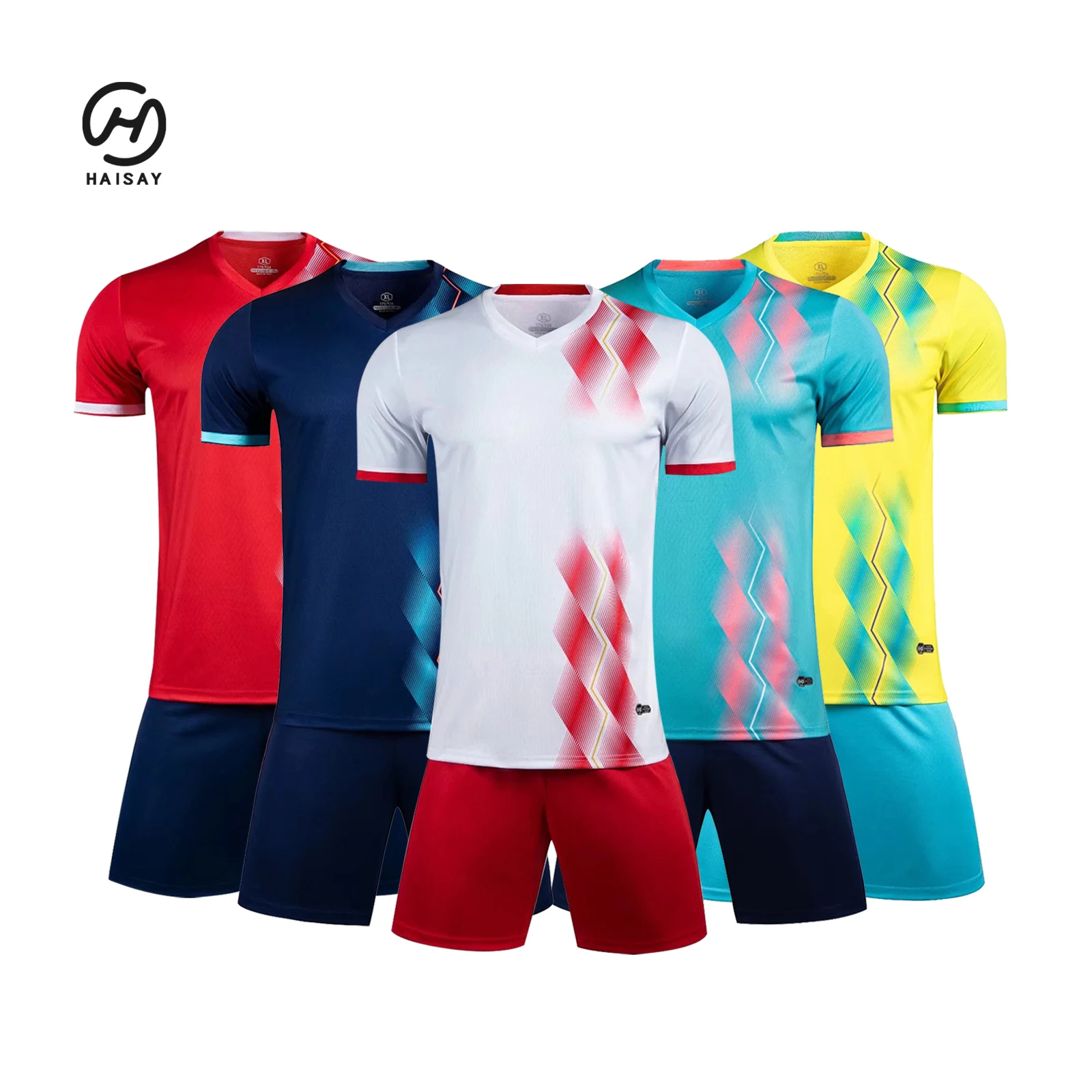 

Factory Custom Sublimation American Football Jersey Breathable Printing Sport Club Thai Quality Youth Football Jerseys Wholesale