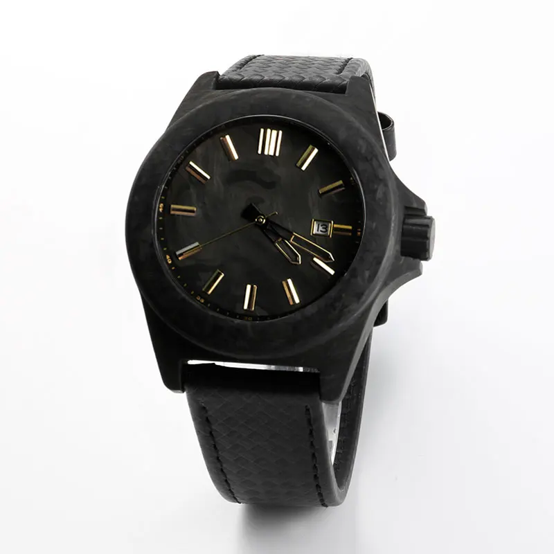 

Factory copper forged carbon fiber wrist watch dial automatic movement