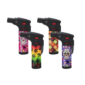 Image of ZENGAZ Inventory butane gas blow torch lighter candle cigar lighter culinary torch