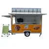 mobile fast food vending hot dog concession trailer/mobile food car