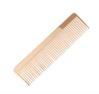 

2019 HOT sale MIni Customized logo Gold Plated Mini Pocket Comb hair brush