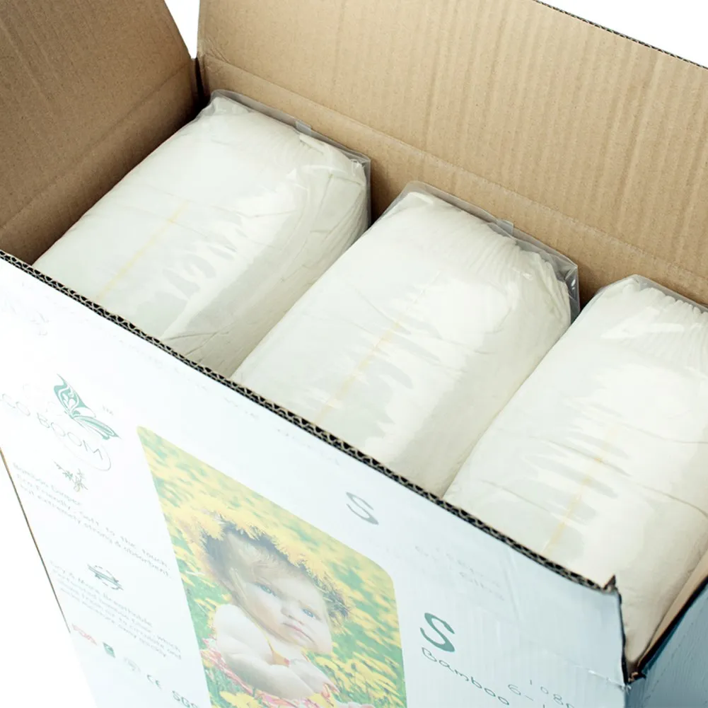 

ECO BOOM S size corn charcoal disposable diaper private label disposible ecological nappies diapers