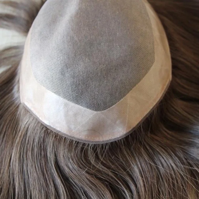 

factory good quality 100% remy hair human hair toupee