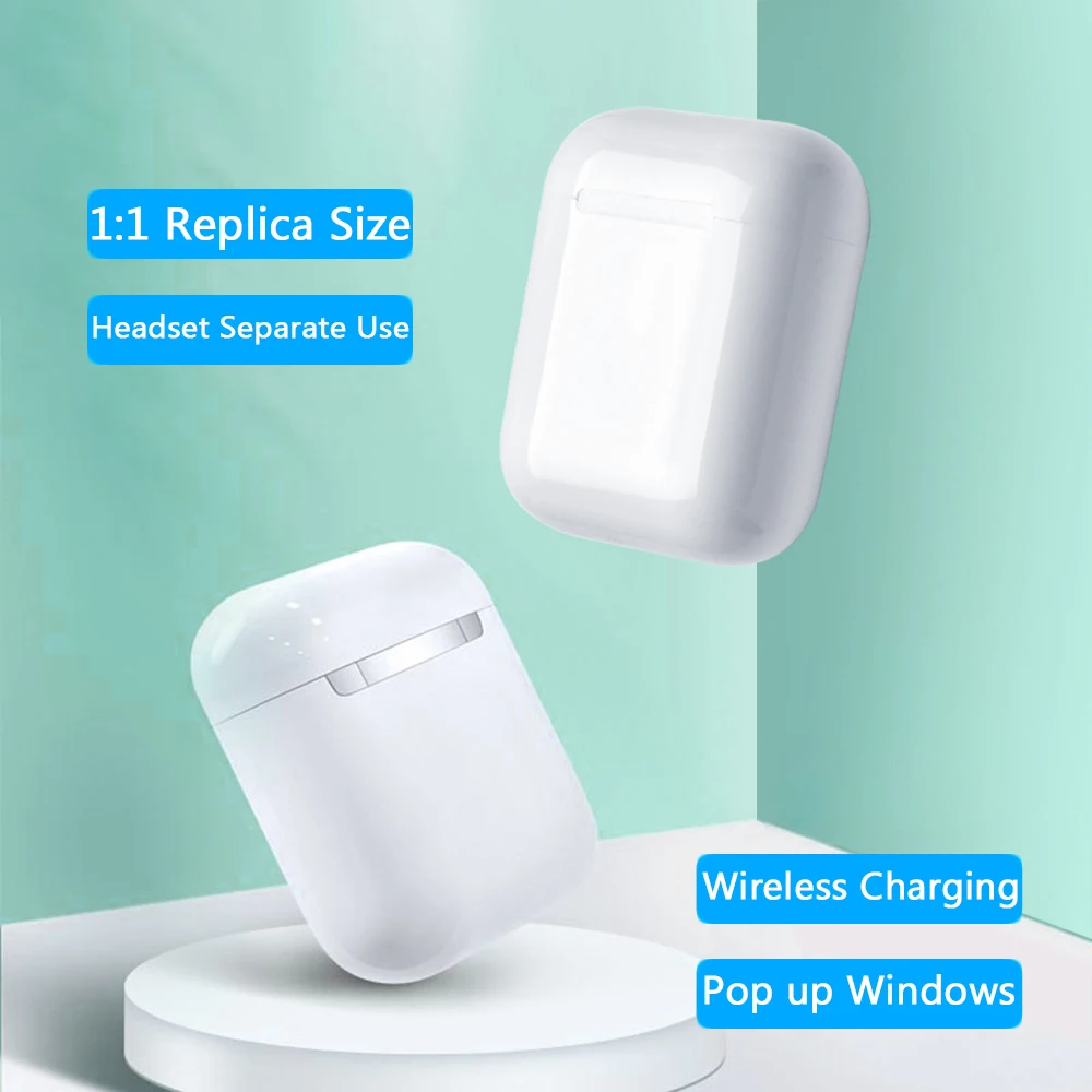 i100 TWS original LK-TE9 Earbuds Bluetooth Headset XY Wireless Earphone PK I30 I20 W1 Chip For iPhone Earphones - ANKUX.COM