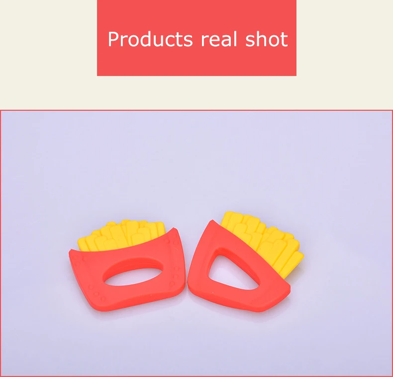 silicone fruit shape teether