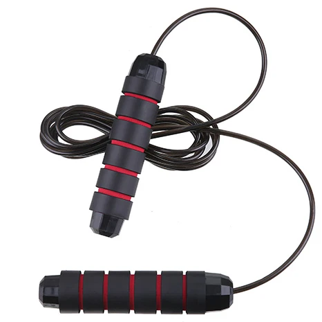 

Skipping Rope with Ball Bearings Rapid Speed Jump Rope Cable Foam Handles Ideal for Aerobic Exercise, Customized color