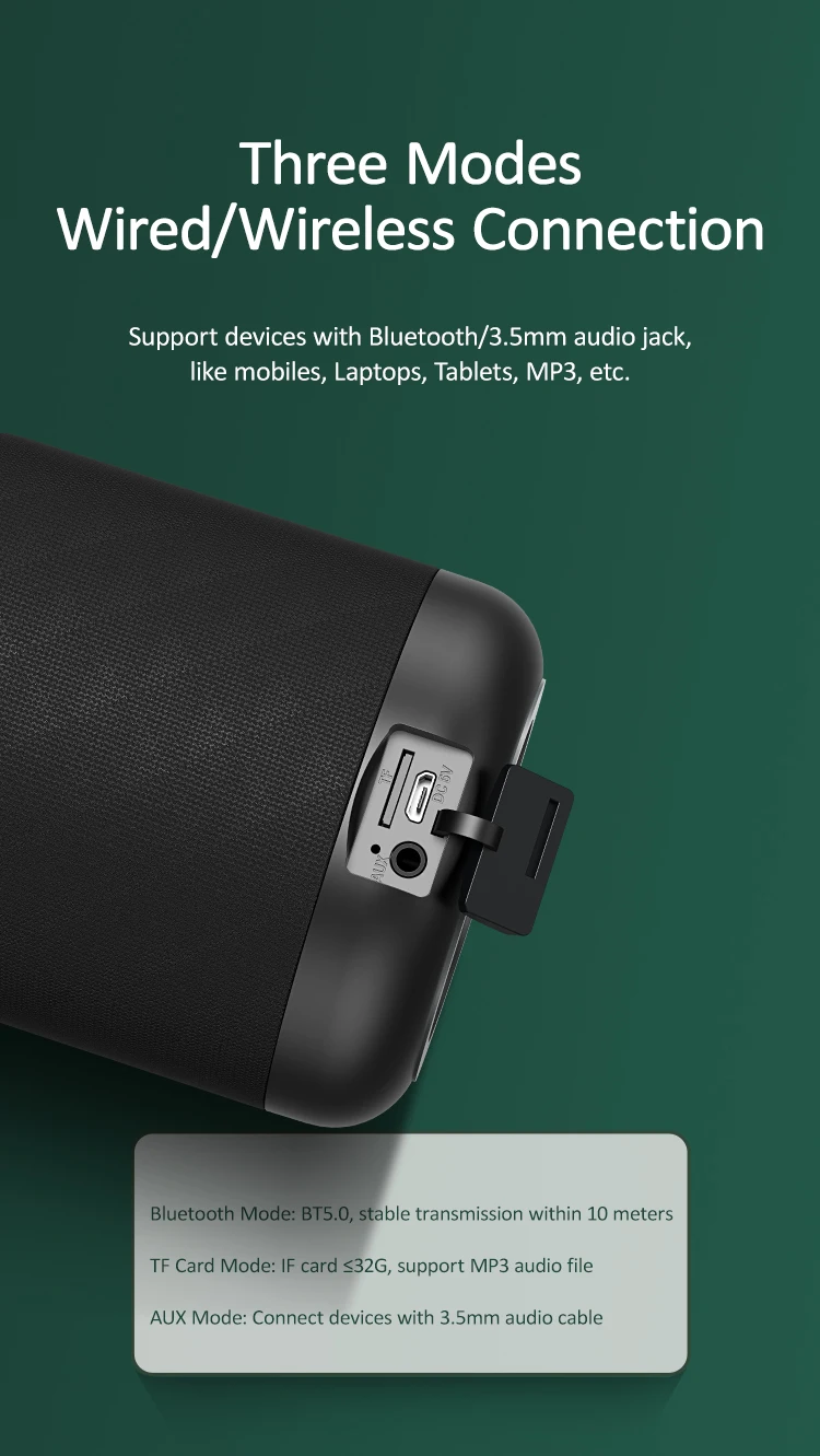 Usams Moyi Series 2000mAh BT 5.0 Wireless Audio Smart Speaker with compatible devices - ANKUX.COM