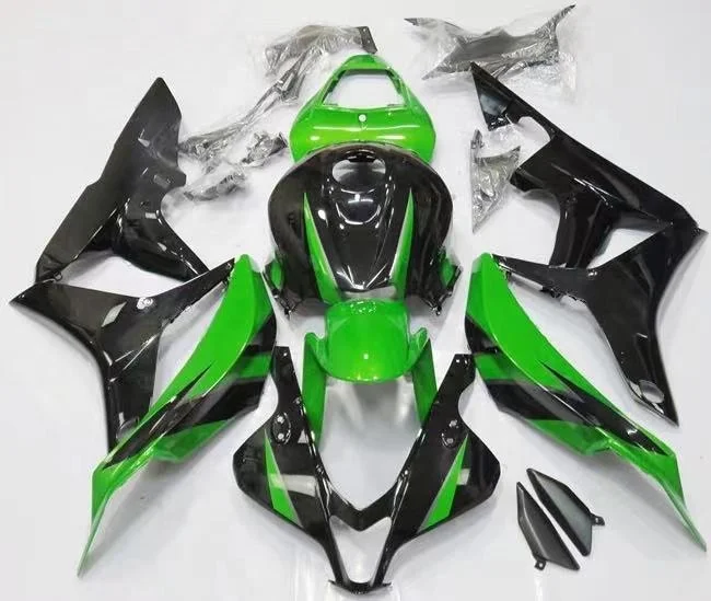 

2021 WHSC Motorcycle ABS Plastic Fairing Body Kit For HONDA CBR600 2007-2008 green black, Pictures shown