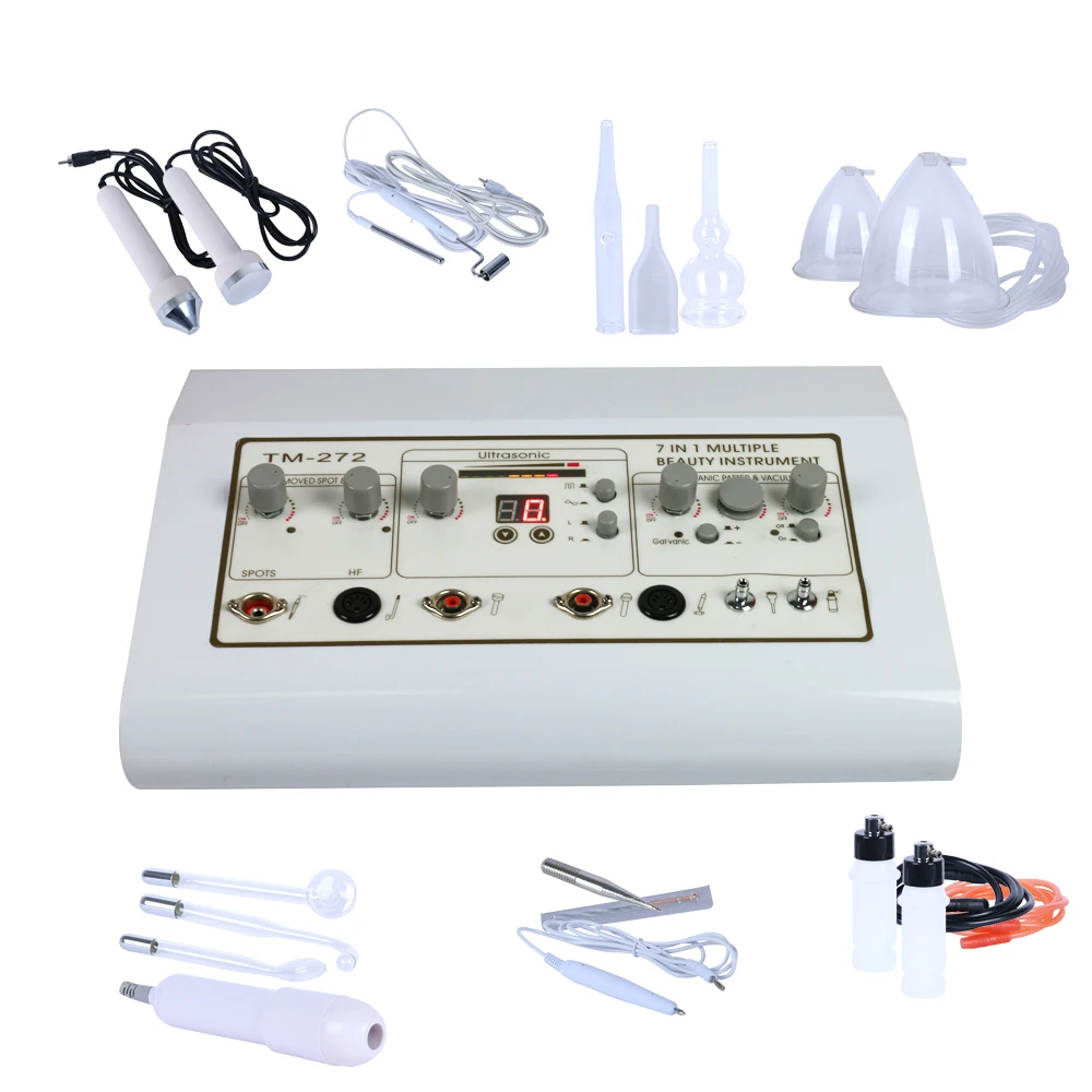 

2020 New Product Mini Multifunctional High Frequency Ultrasonic BIO Skin Care Machine TM-272