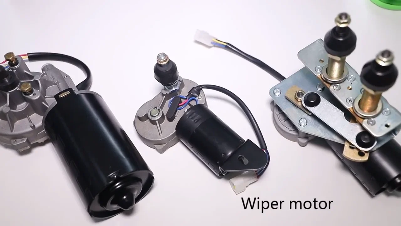 High Torque Universal 12v 24v Glass Window Cleaning Brush Wiper Dc