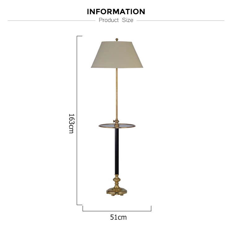 adjustable brass floor lamp