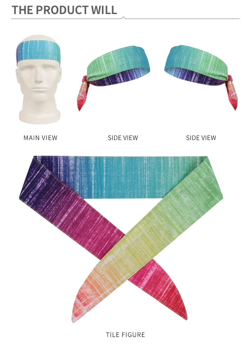 Women's Yoga Sport Athletic Workout Headband For Running Sports Travel Fitness Elastic Non Slip Headbands