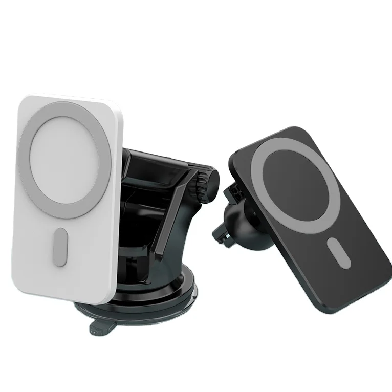 

2021 Hot Selling Wireless Car Induction Magnetic Charger Attachment Fast Charge Dashboard Amazon best Selling Charger for iPhone