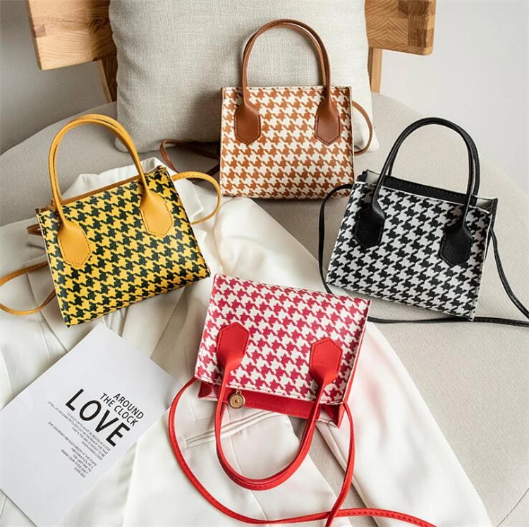 

Small Clutch Luxury Women's Plaid Purse Mini Handbags Vintage 2021 Famous Trending Hand Bags For Ladies, As pictures or customized colors