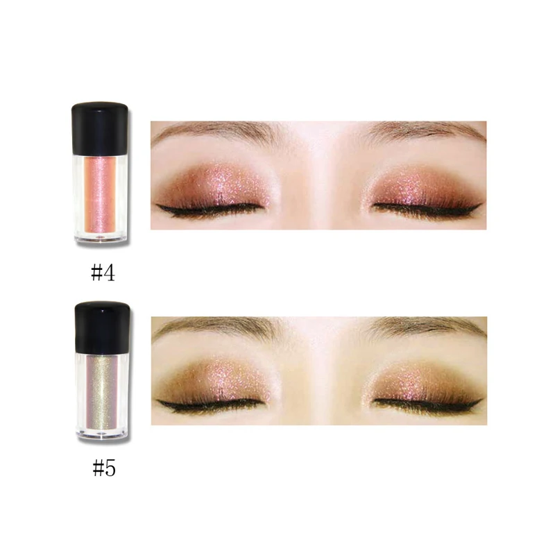 

Small MOQ Best Selling 9 Colors Powder Duochrome High Pigment Chameleon Single Eyeshadow Vegan Makeup