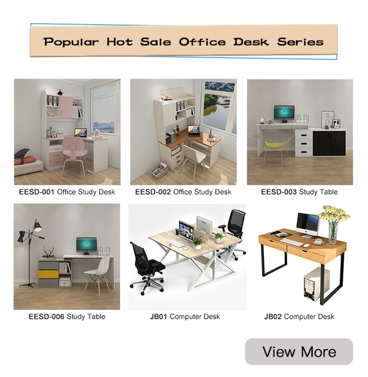 Customized Home Single Modern office furniture Desk Wooden Computer Table Desk