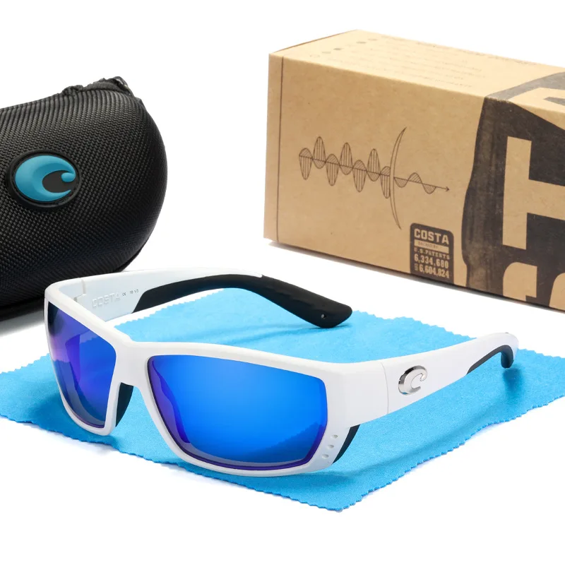 

Sunglasses 2021 high-end outdoor polarized fishing sports glasses tr90 comfortable silicone new costas sunglasses, 12