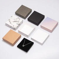 

8X8X3 Lid Base Wholesale Jewelry Necklace Box with Foam Insert