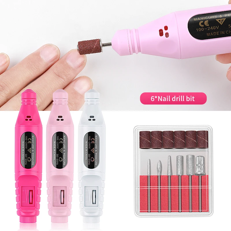 

Hot Selling Electric Pen Nail Drill machine nail drill portable, Customized