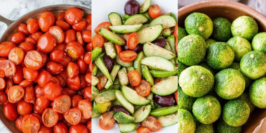 Veggie skewers with different spice blends