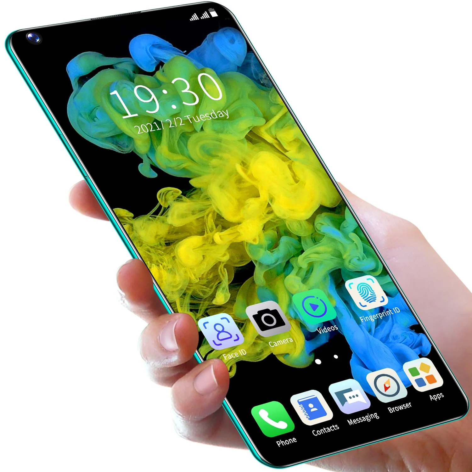 

New S21 UItra 8GB+256GB Unlock Smartphone Android 10 Mobile Phones With 7.3Inch AMOLED Full Screen