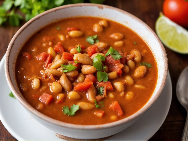 Authentic Mexican Bean Soup Recipe: Simple & Flavorful