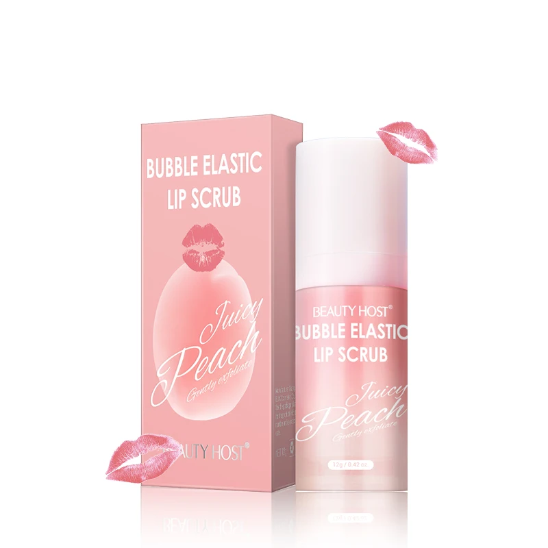 

OEM ODM Wholesale Private Label Lip Scrub Exfoliator Custom logo Natural Organic Pink Strawberry Sugar Lip Scrubs