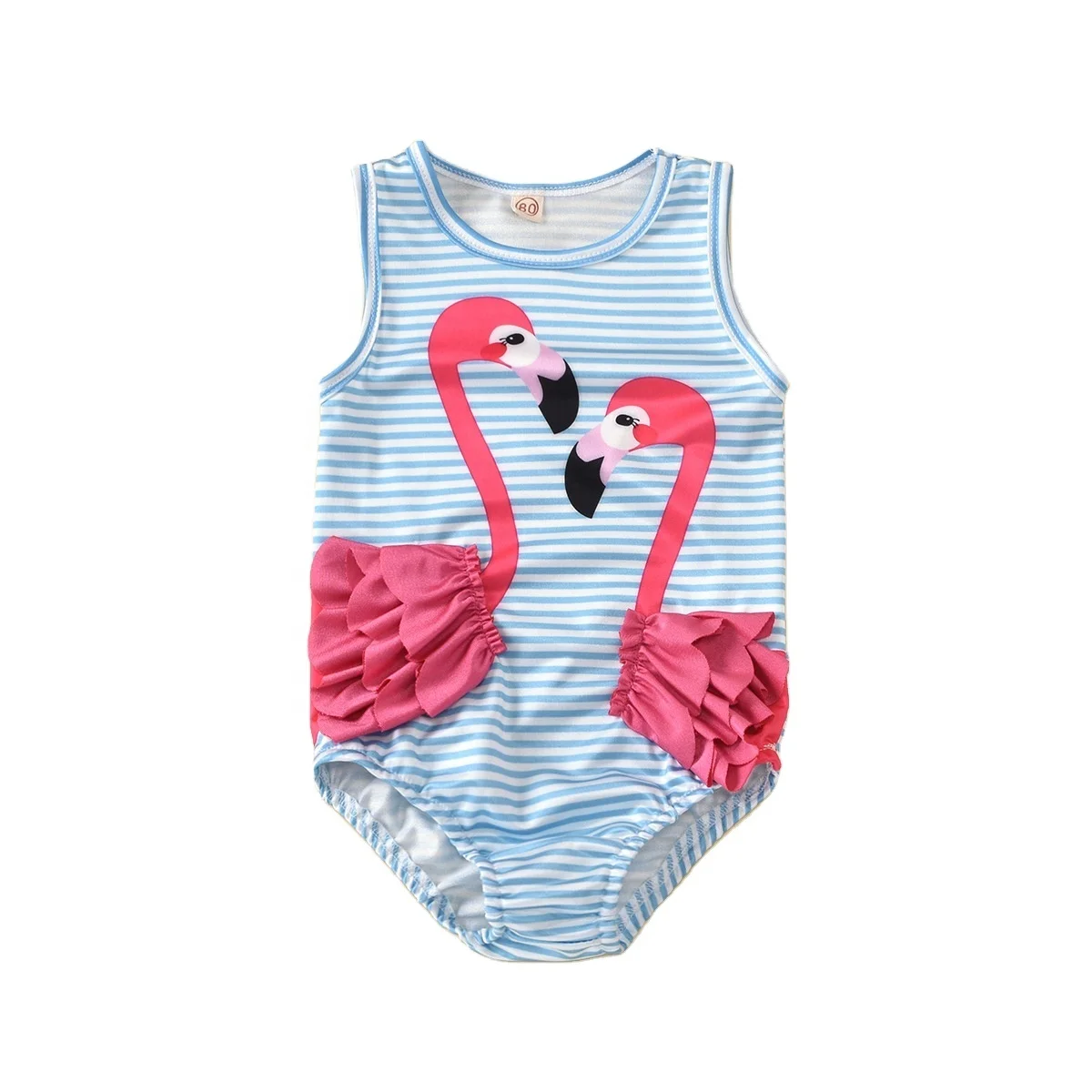 

Baby Girl One Piece Swimsuit Swimwear Toddler Kid Flamingo Bikini Bathing Suit Sunsuit