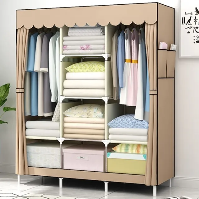 
Large size DIY clothes cabinets wardrobe 