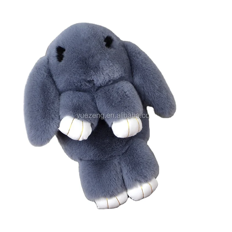 

daily cute rabbit faux fur shoulder bag, Customized