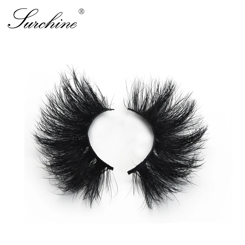 

free sample of 100% handmade real mink fur 25mm 3d mink lashes with your own brand 25mm fluffy lashes thick