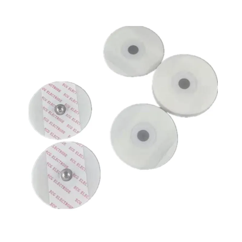 Medical Use Disposable Ecg/ekg Snap Electrode Pads Adult Use - Buy ...