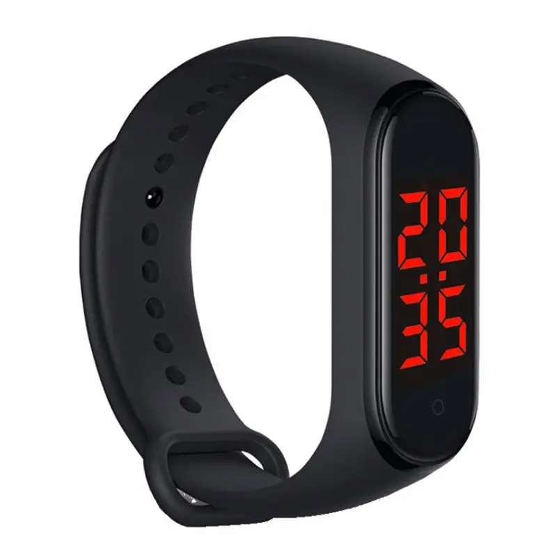 

Body Temperature Smart Watch Hospital Monitor School Student Smartwatch Thermometer Bracelet, Black ,red,pink,purple