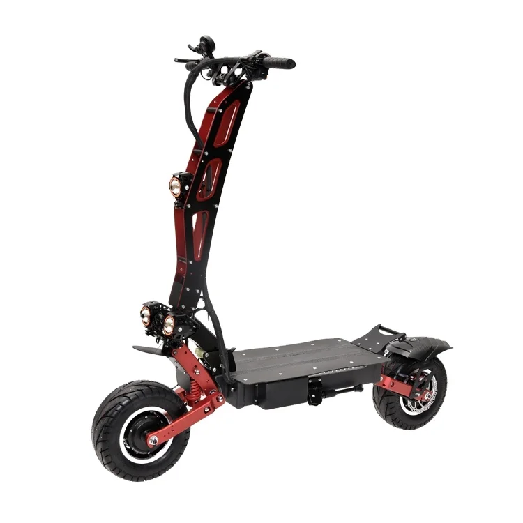 

New design Fashion High Speed more powerful Electric Scooter 5600W Dual Motor Electric Scooter Off Road Wholesale escooter, As picture