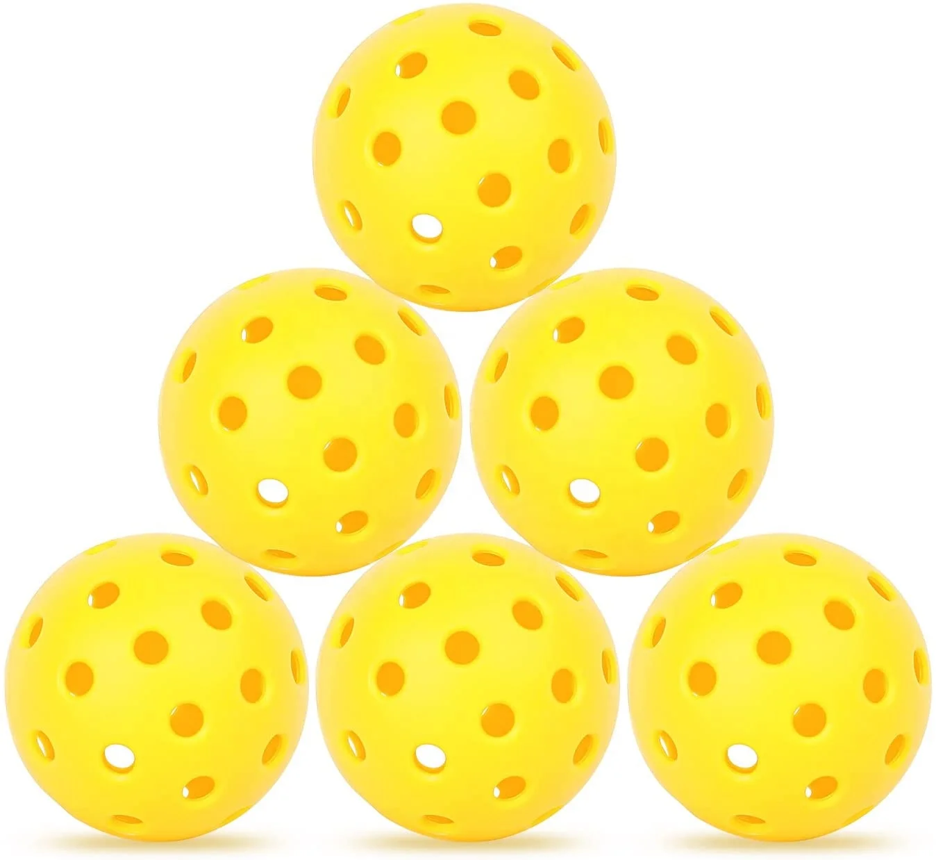 

Custom High quality and durable Indoor and outdoor 26-hole 40-hole pickle USAPA approve pickleball balls