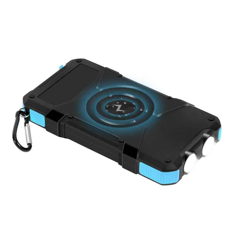 

Protable 20000mah Wireless Solar Charger For Mobile Phones Solar Energy Phone charger Solar Power Bank Camping Power banks