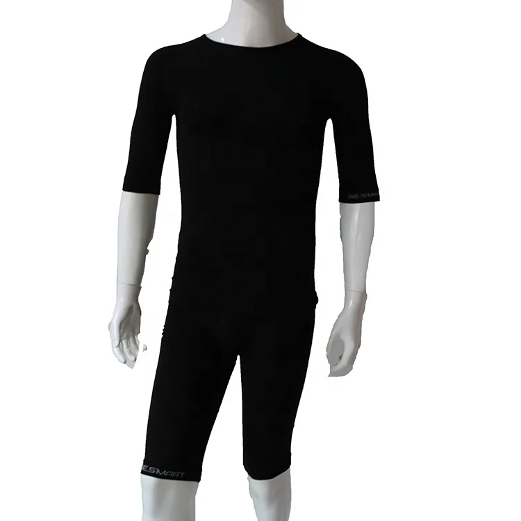 

Wireless Fitness EMS Training Underwear For XBODY MIHA EMS Suit Gym Sports Club Use Muscle Training Size XS S M L XL XXL, Black