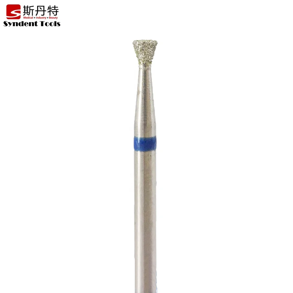 

Inverted taper nail diamond drill bit for cuticle work, Silver