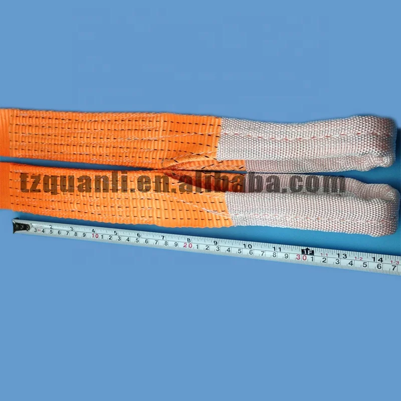 
High quality 5T 50mm Recovery Tow Strap with hook for emergency vehicle towing 
